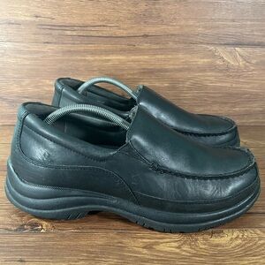 DANSKO Black Leather Slip-On Loafers Clogs Men’s Size 11 (44) Shoes